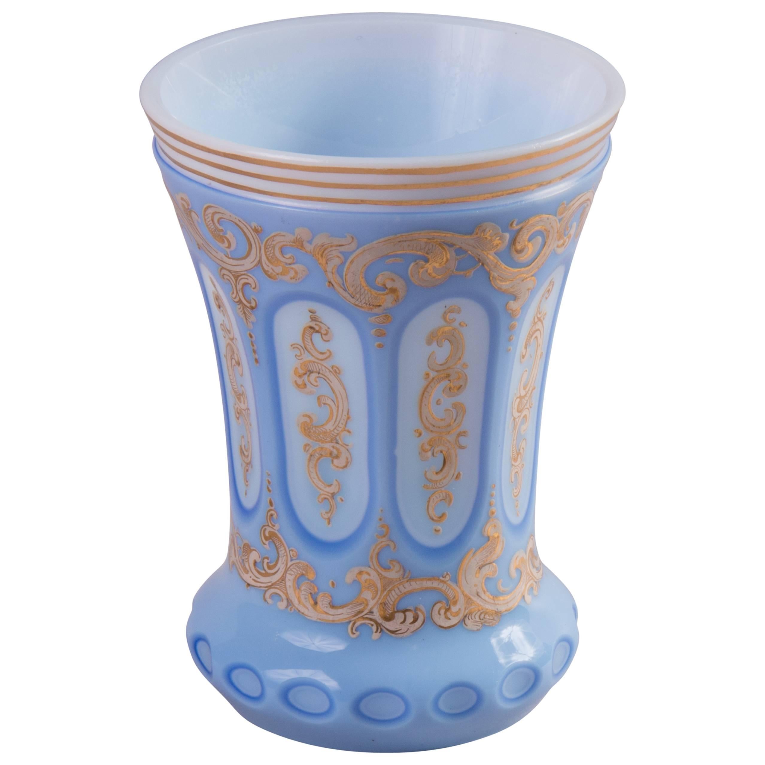 Biedermeier Glass Goblet