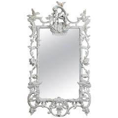 Chippendale Carved and Painted Mirror
