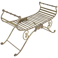 Italian Iron Bench