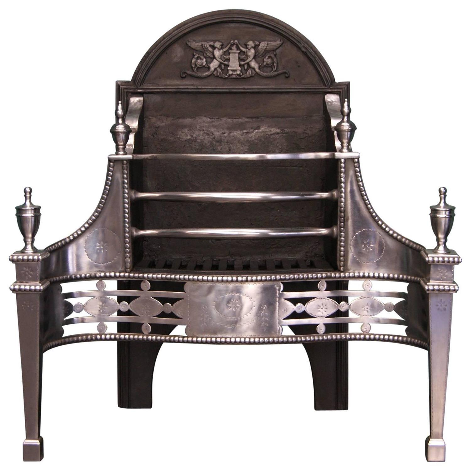 28 Fireplace Grate For Sale Polished Steel Fireplace Dog