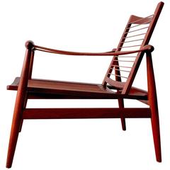 Finn Juhl Lounge Chair FD 133 in Teak