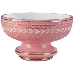 19th Century Pink Opaline Bowl