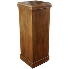 Custom Oak Pedestal 6