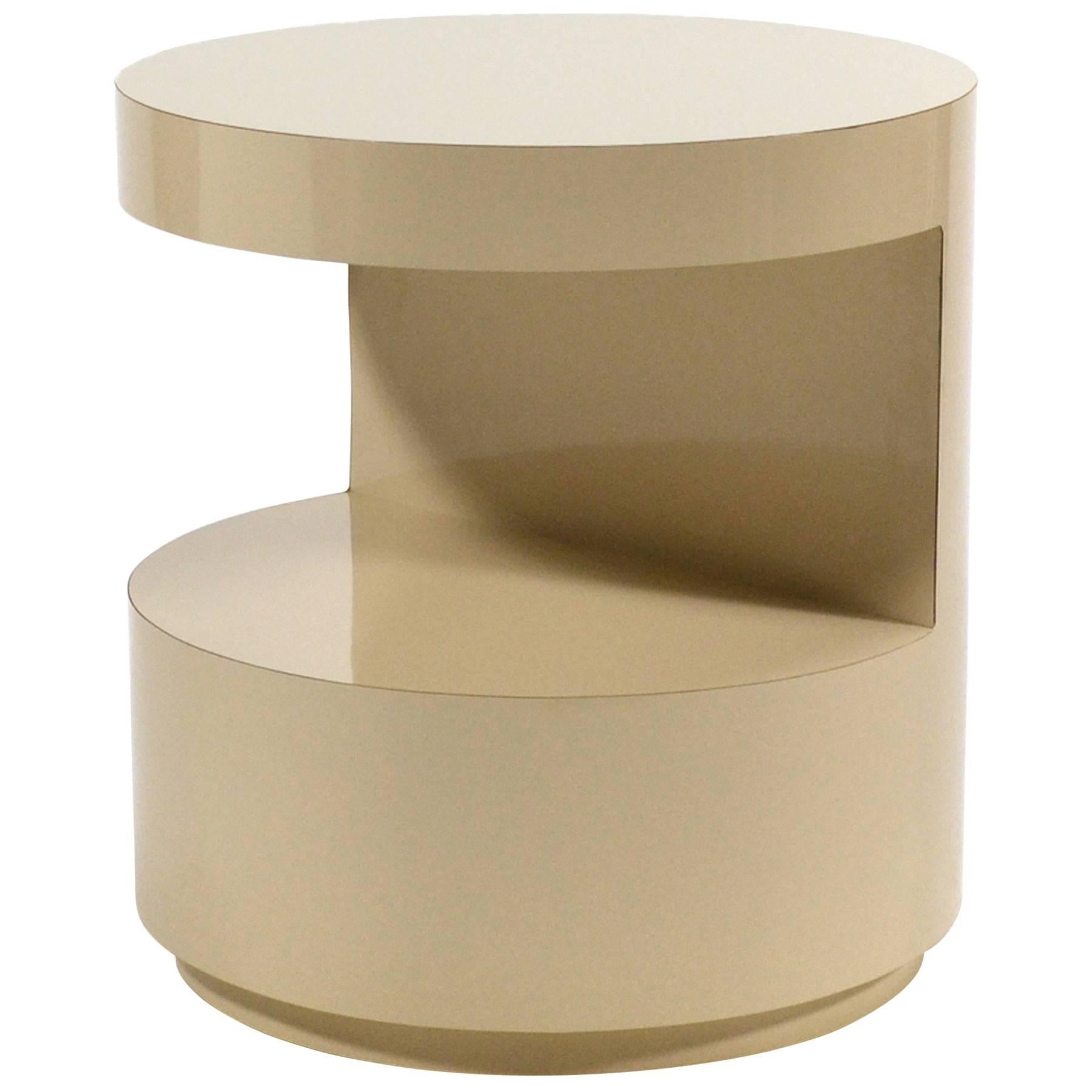 "Cut-Away" Side Table by David Russ