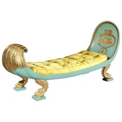 Regency Daybed Chaise Longue, English Regency, circa 1810 1