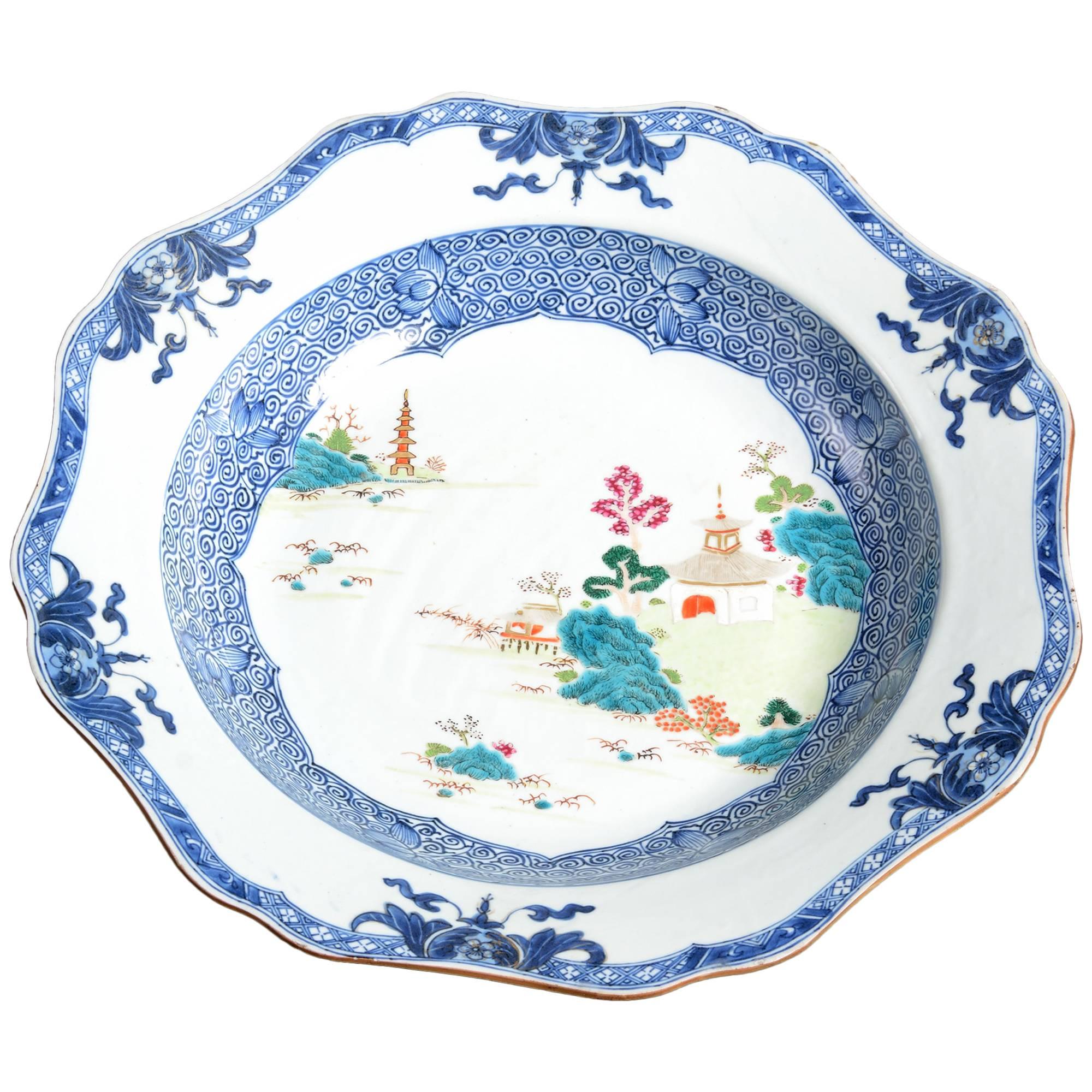 Late 18th Century Famille Rose Porcelain Bowl