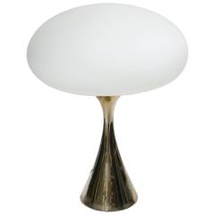 Brass Mushroom Lamp Designed by Bill Curry for Laurel