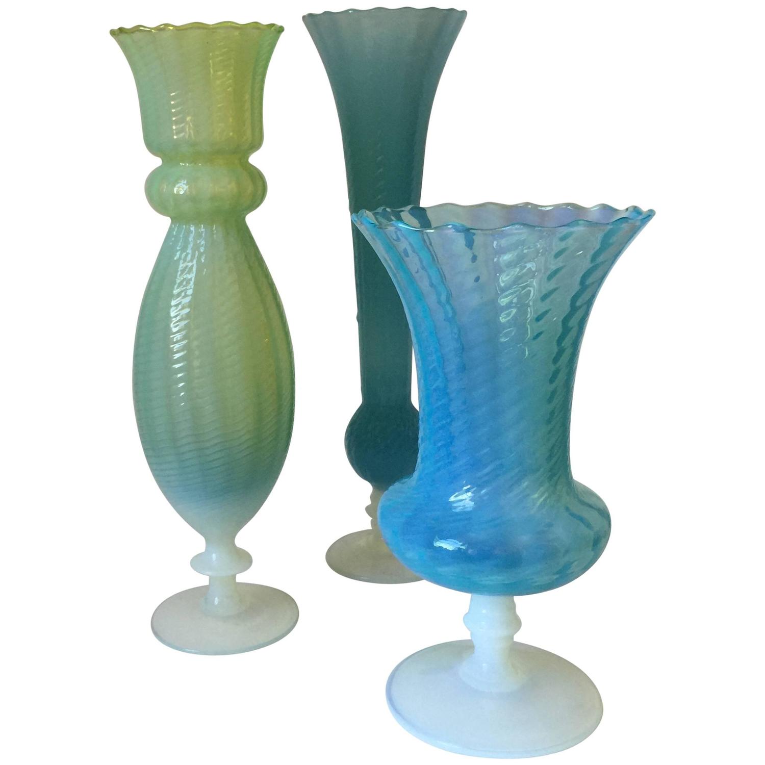 Vase Trio trio venetian vase at 1stdibs Vase Trio trio venetian vase at 1stdibs