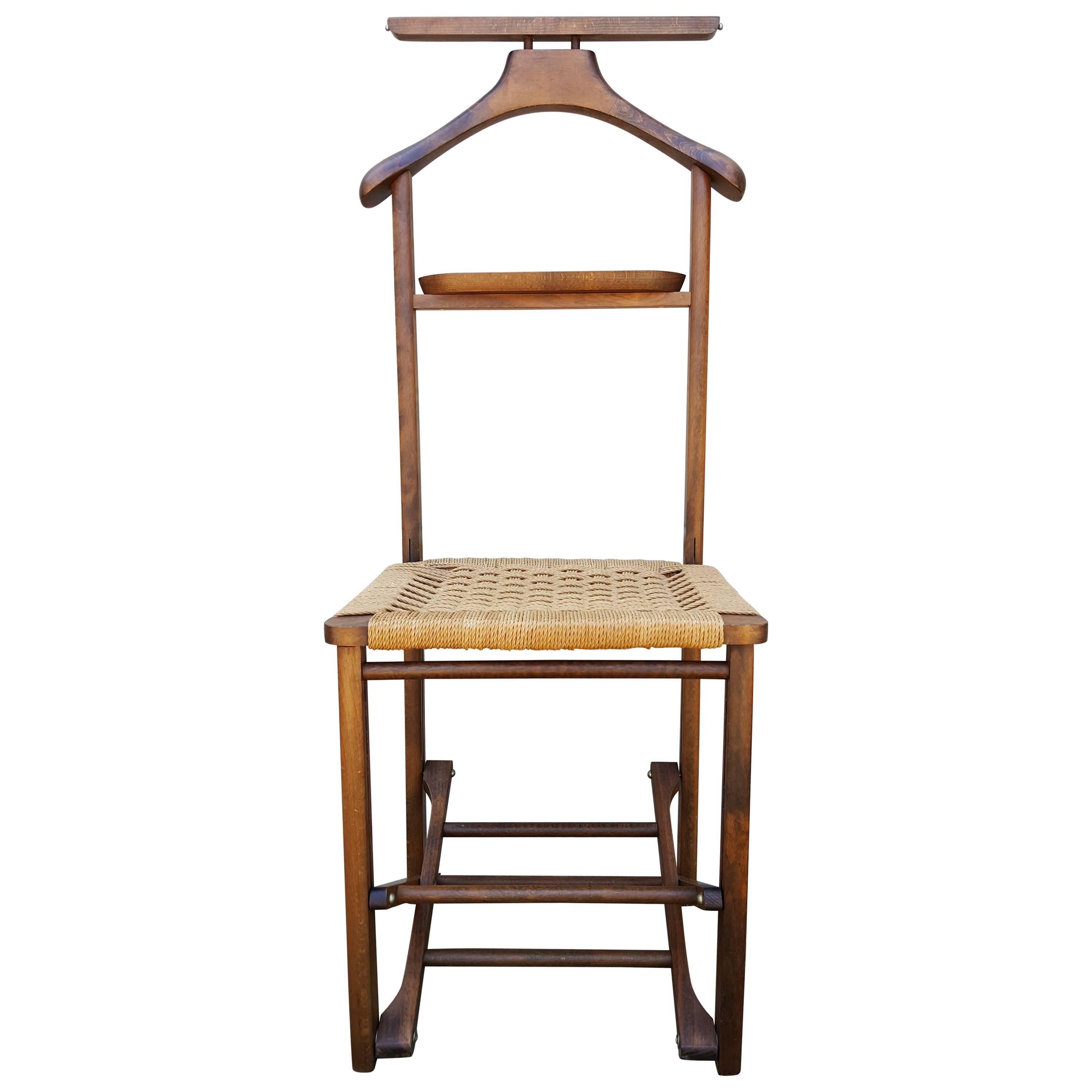 Fratelli Reguitti Folding Italian Valet Chair