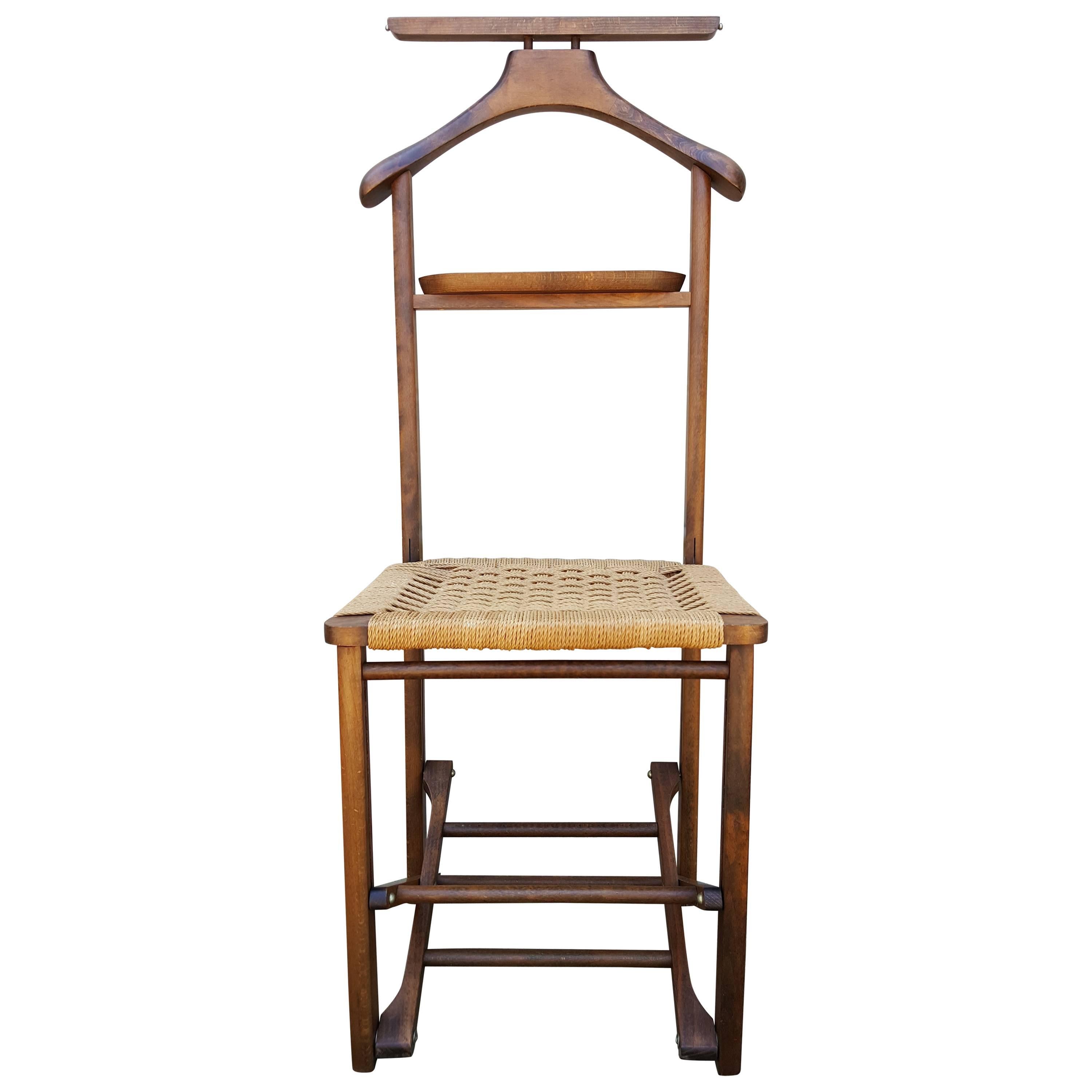 Fratelli Reguitti Folding Italian Valet Chair