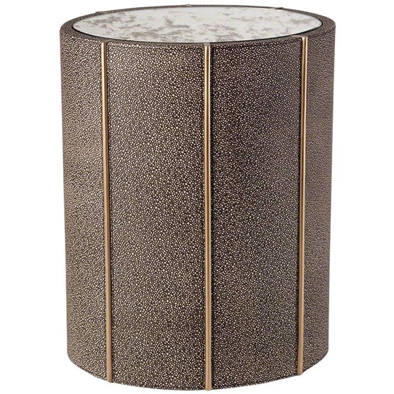 Shagreen Side Table For Sale