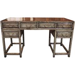 Old Chinese Lacquered Desk