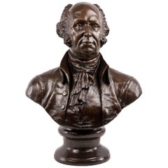 Bronze Bust of John Adams by Bill Sturgis