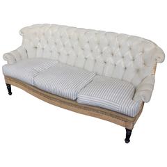 French 19th Century Napoleon III Sofa French 19th Century Napoleon III Sofa