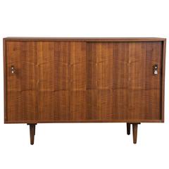 Vintage Walnut Credenza by Stanley Young for Glenn of California
