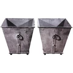Pair of Large Empire Style Planters