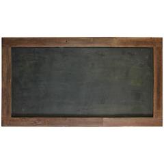 Large Antique American School Chalkboard