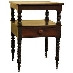 1840 Two-Tiered Lamp Table