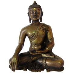 Nepalese Bronze Buddha