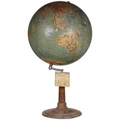 Large Early 20th Century Globe