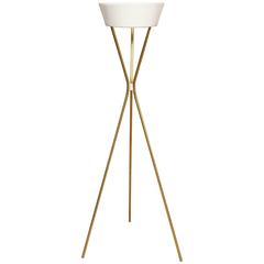 1950s Gerald Thurston Torchère Floor Lamp 3