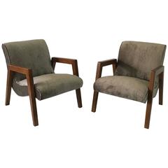 Vintage Scoop Chairs von Leslie Diamond für Conant-Ball