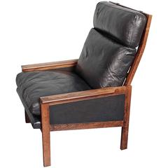 Illum Wikkelsø Rosewood Lounge chair