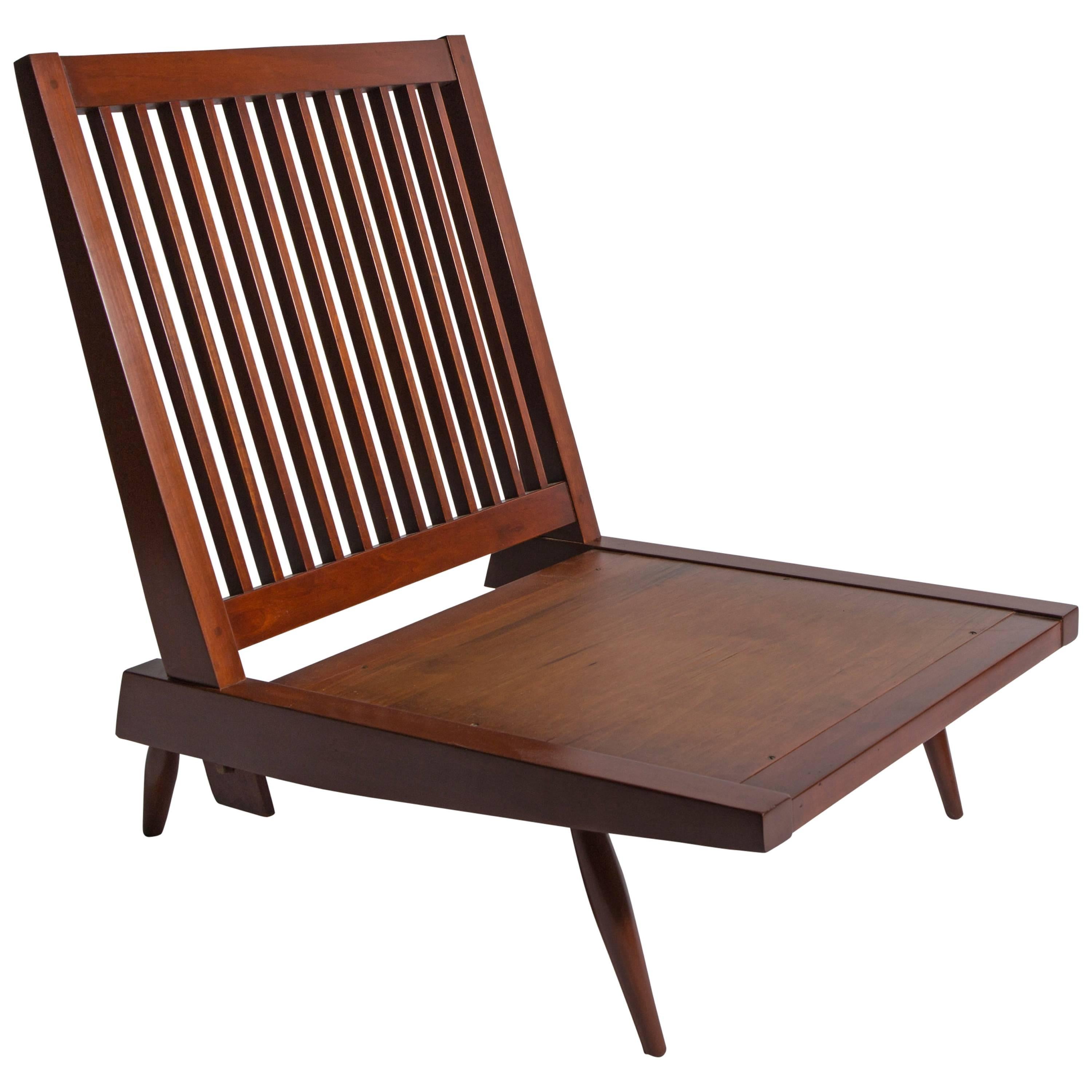 George Nakashima Studios Walnut Lounge Chair