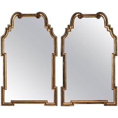 Pair of Labarge Giltwood Mirrors