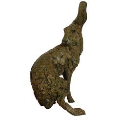 Bronze Sculpture of a Hare by Hamish Mackie