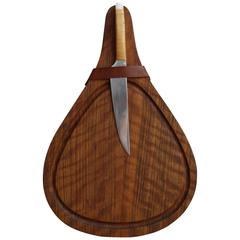 Carl Auböck Cutting Board and Knife Set