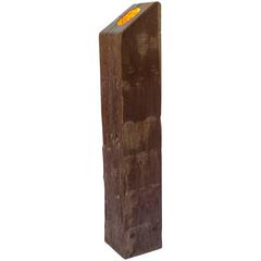 Floor Lamp "Coluna" in Reclaimed Brazilian Maçaranduba Wood by Zanini de Zanine 7