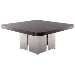 Ron Seff, Batik Goatskin Low Table, USA, circa 1980 10