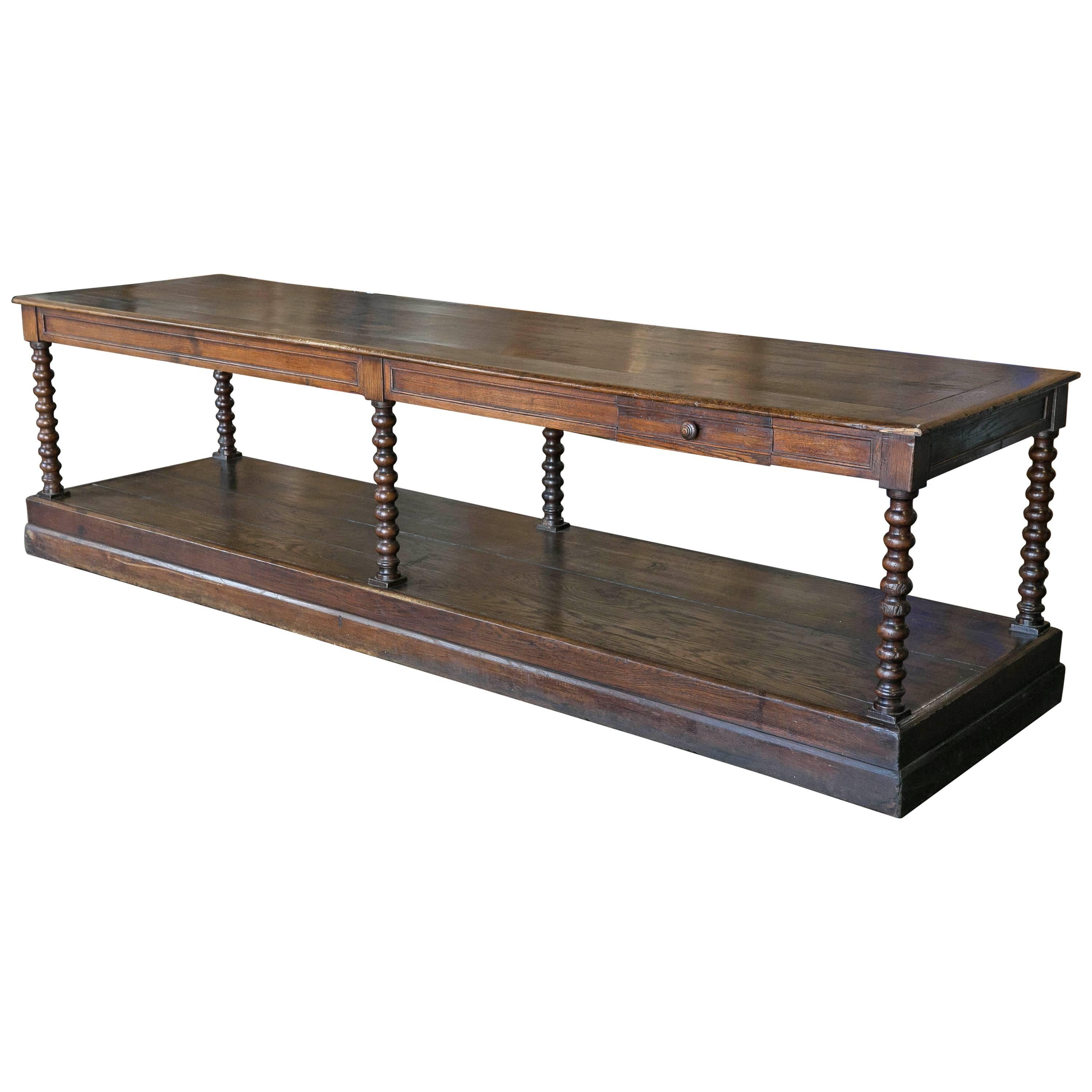 Antique 19th Century Draper's Table