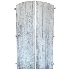 Pair of 18th Century French Shutters with Original Hardware 2