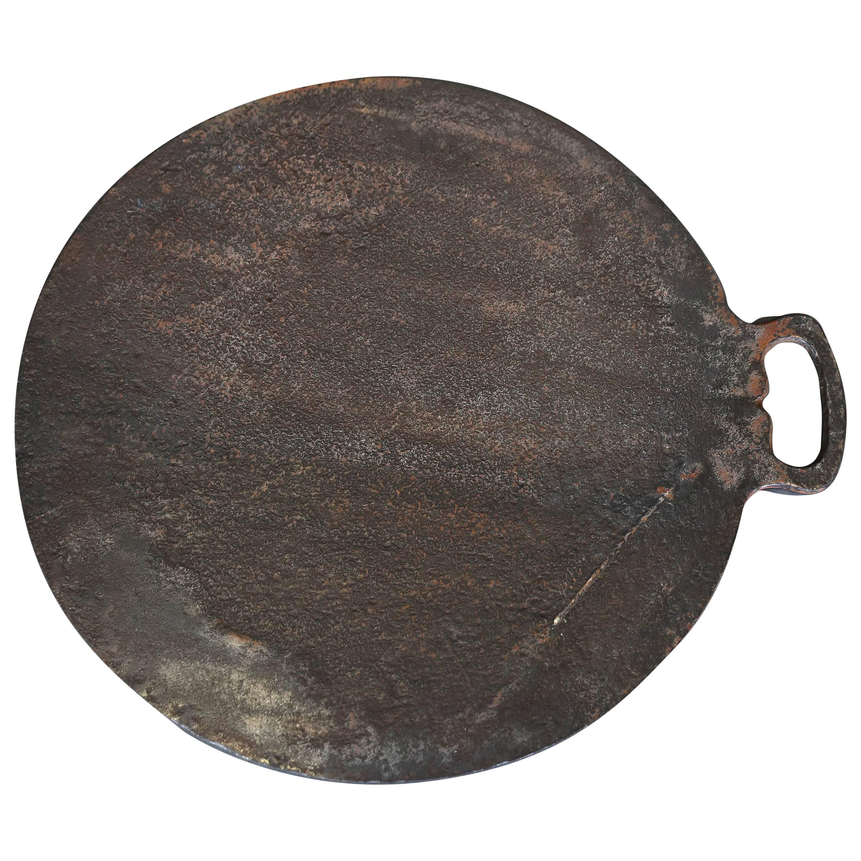 Antique 19th Century Cast Iron Crepe Pan