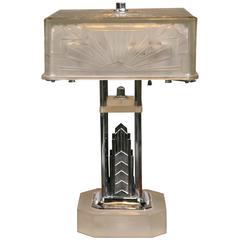 Period Art Deco Skyscraper Lamp 2