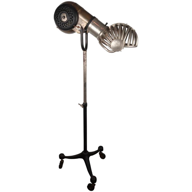Early Century German Hair Dryer Floor Lamp at 1stDibs
