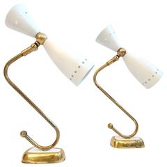 Pair of Stilnovo Sconces with Original Coating