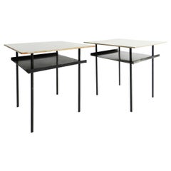 Pair of Auping Side Tables by Wim Rietveld