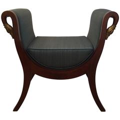 Empire Mahogany Tabouret