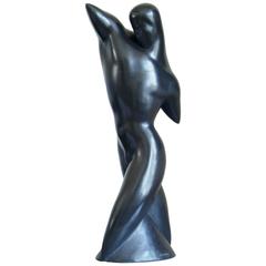 Torso Sculpture "Action Directe" by Avant-Gard Artist Étienne Beöthy, 1927