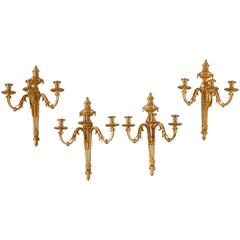 Four Sconces in Louis XVI Style 3