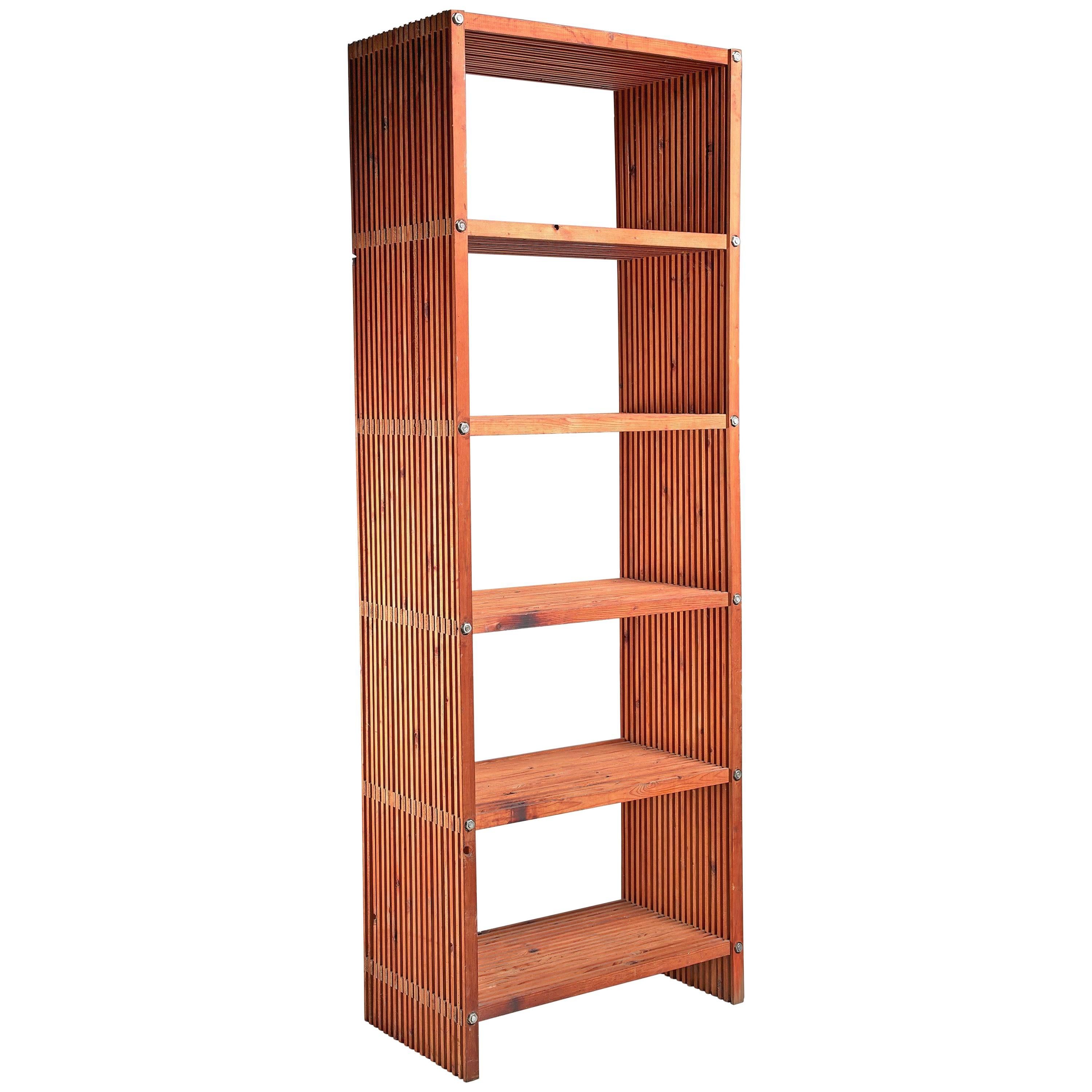 Bookcase in Arts and Crafts Style, Netherlands, 1960s For Sale