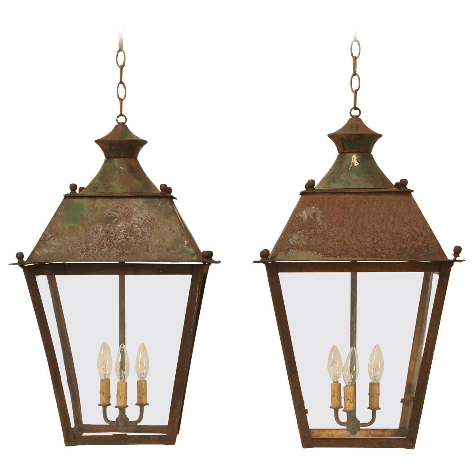Pair of French Lanterns