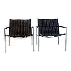 Martin Visser Pair of SZ 01.7 Lounge Chairs for Spectrum, Holland