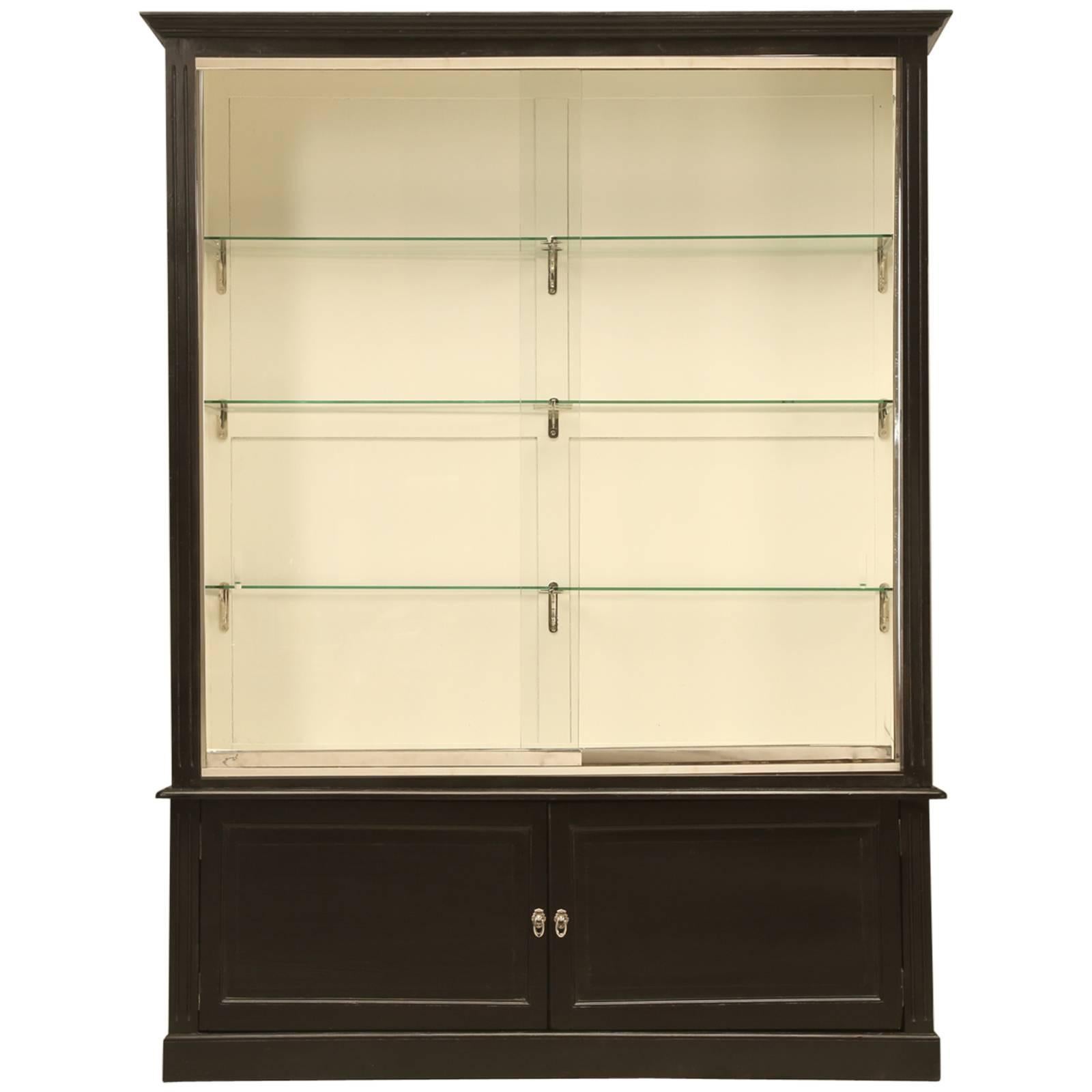French Display Cabinet or Store Fitting Restored 