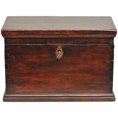 Antique  19th Century North Italian Wooden Box