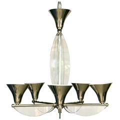 Fontana Arte Five-Arm Chandelier 11