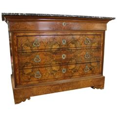 19th Century Louis Philippe Walnut Commode